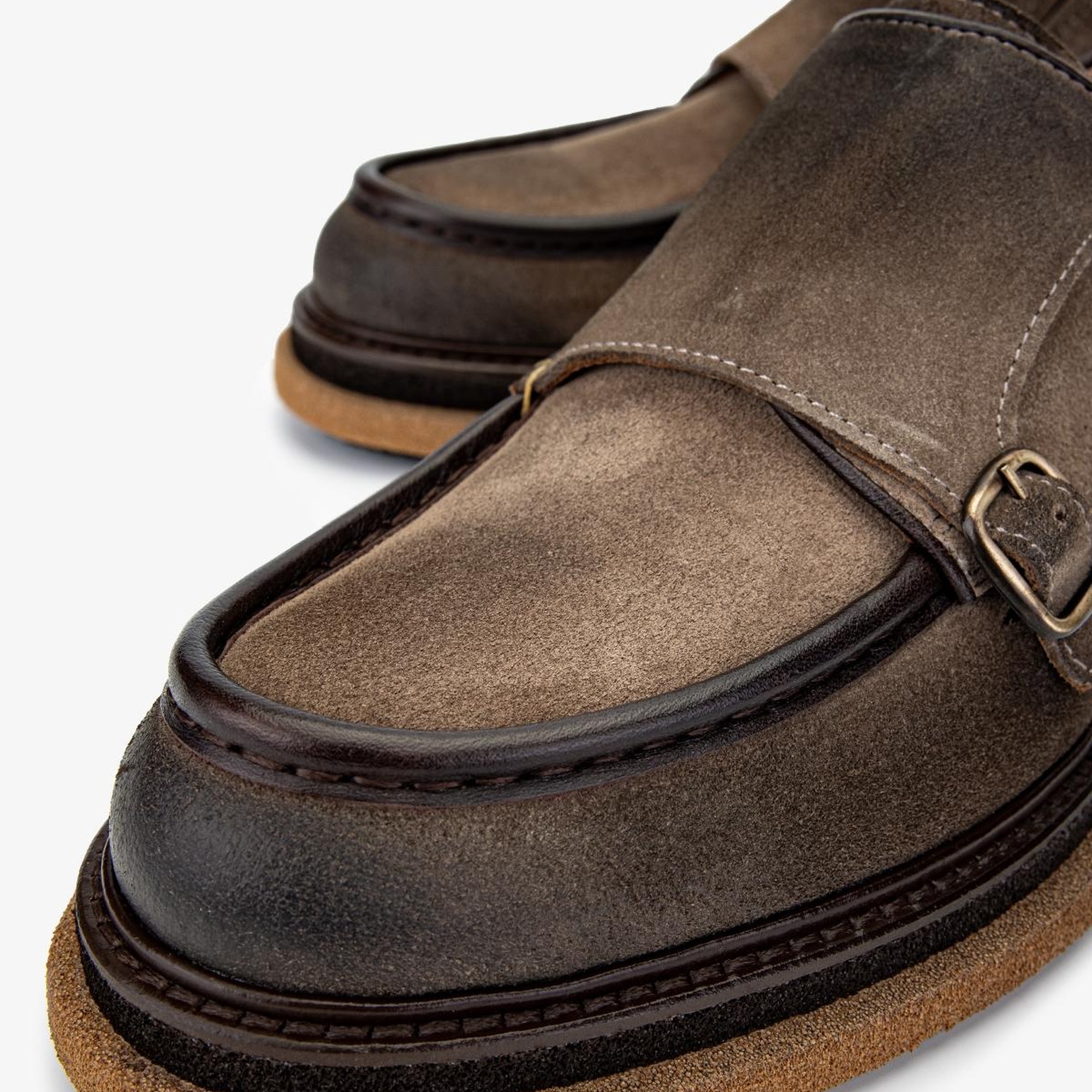 Valmenti Erkek Hakiki Deri Bej Süet Casual Ayakkabı