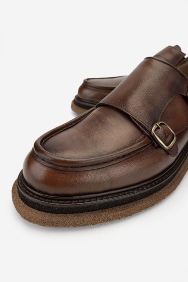  Valmenti Erkek Hakiki Deri Taba Deri Casual Ayakkabı