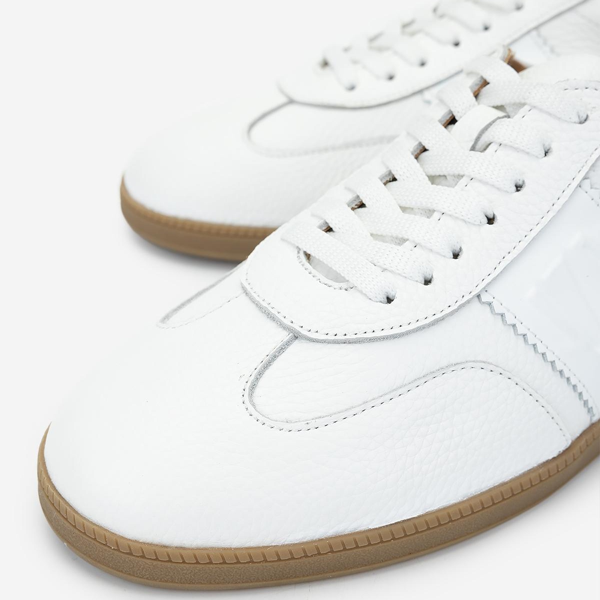 Valmenti Erkek Hakiki Deri Beyaz Sneakers & Spor Ayakkabı