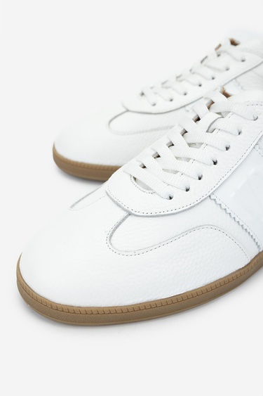  Valmenti Erkek Hakiki Deri Beyaz Sneakers & Spor Ayakkabı
