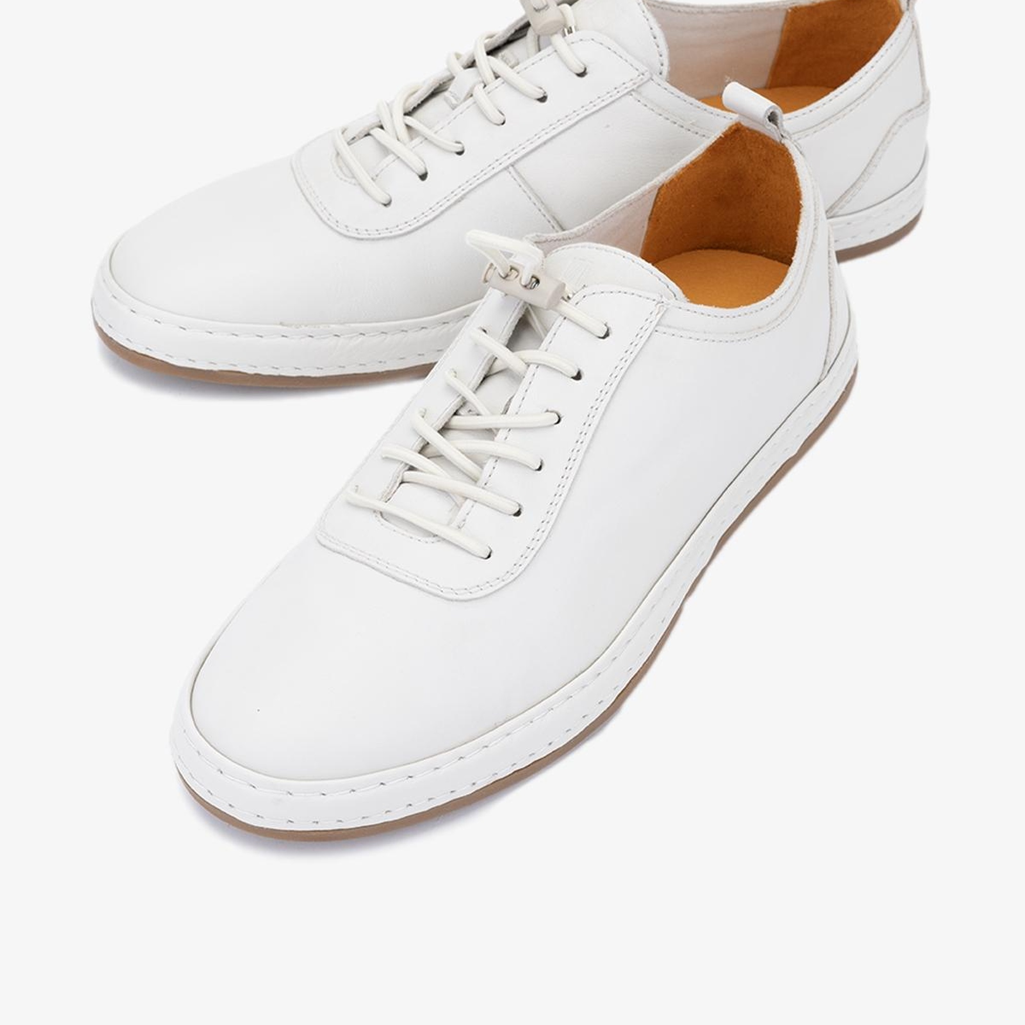 Valmenti Erkek Bej Hakiki Deri Casual Ayakkabı