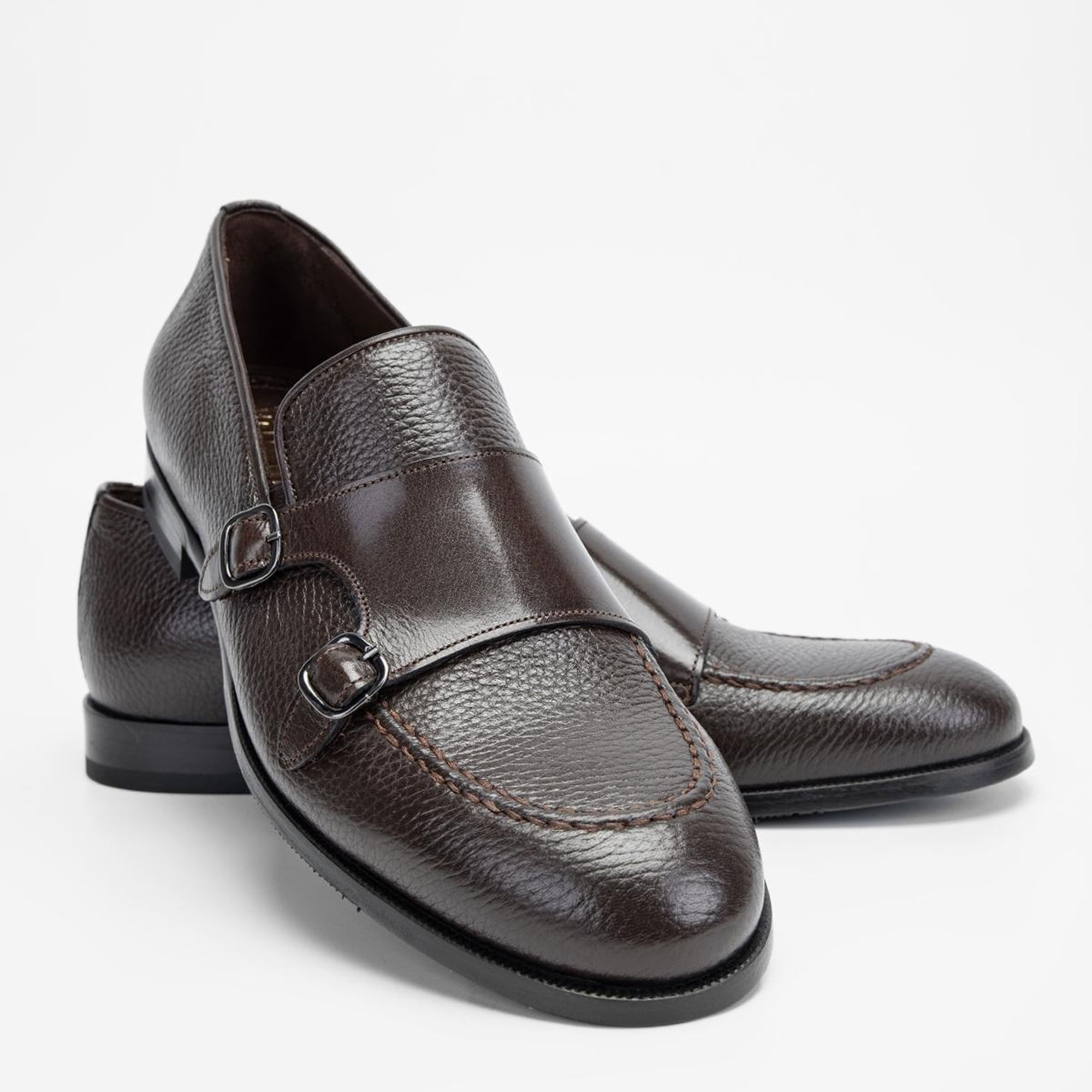 Valmenti Erkek Kahve gyk Hakiki Deri Loafer Ayakkabı