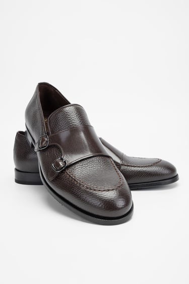  Valmenti Erkek Kahve gyk Hakiki Deri Loafer Ayakkabı
