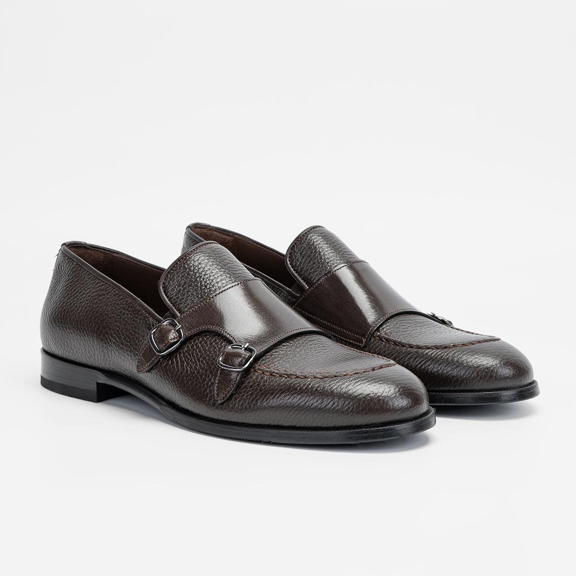 Valmenti Erkek Kahve gyk Hakiki Deri Loafer Ayakkabı