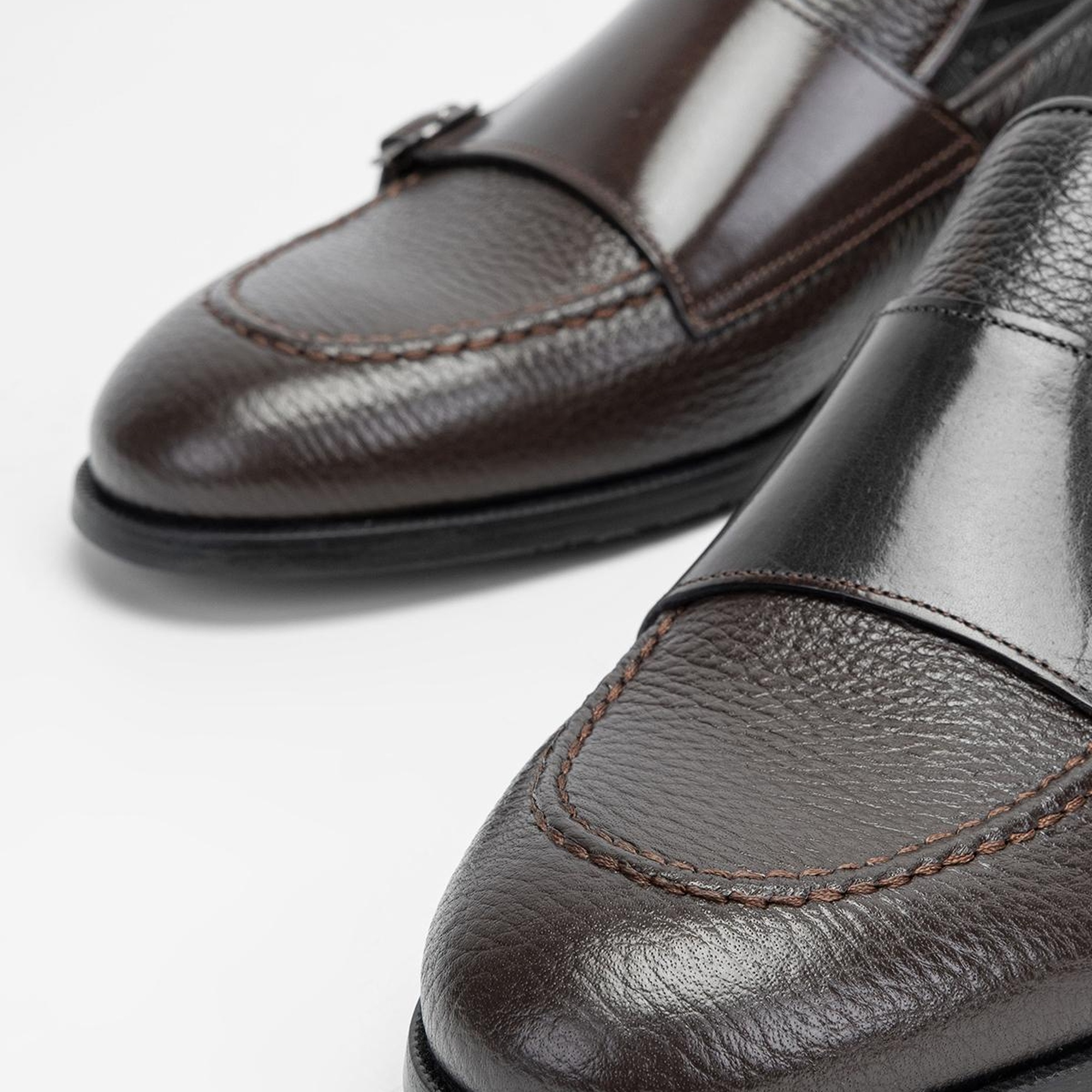 Valmenti Erkek Kahve gyk Hakiki Deri Loafer Ayakkabı