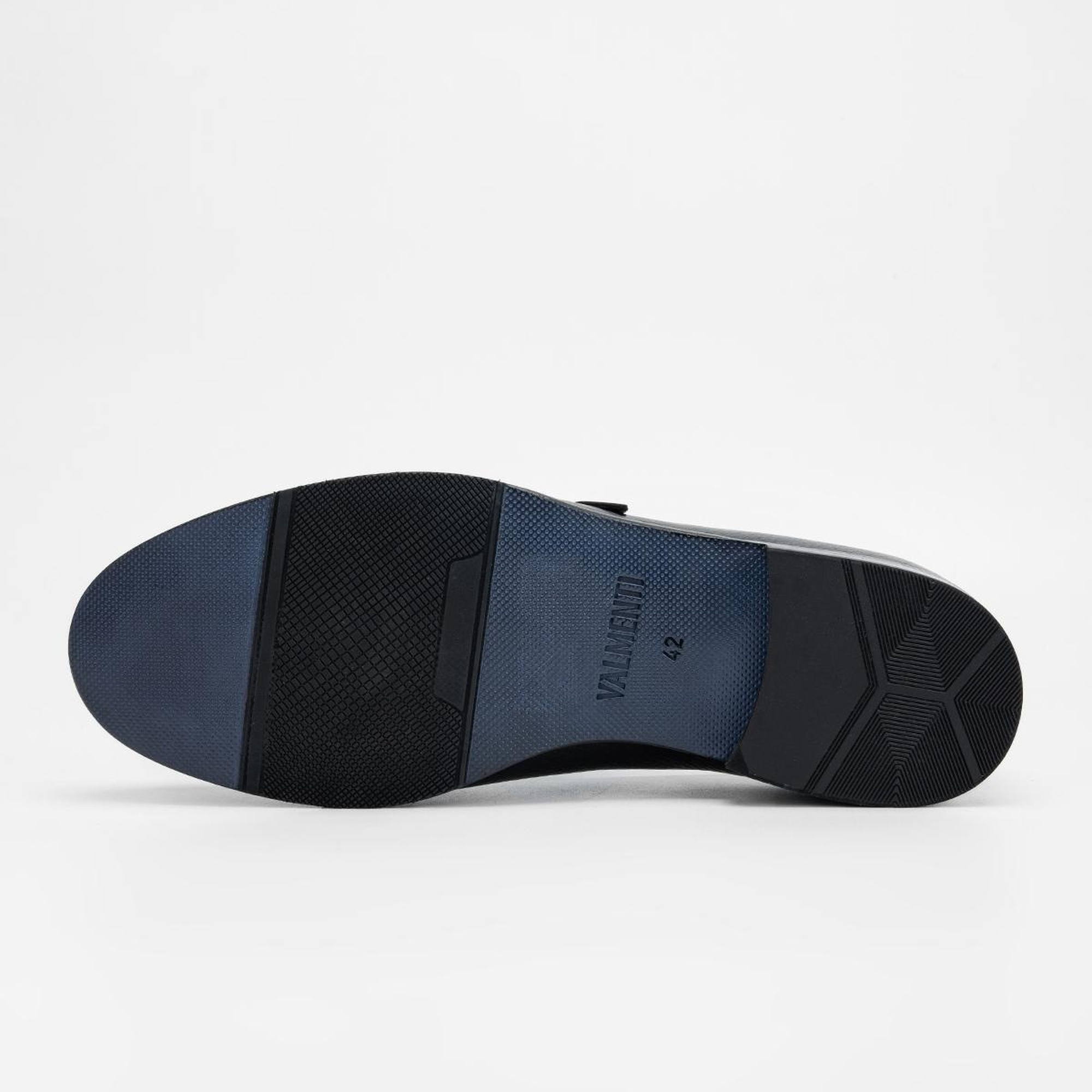 Valmenti Erkek Siyah gyk Hakiki Deri Loafer Ayakkabı