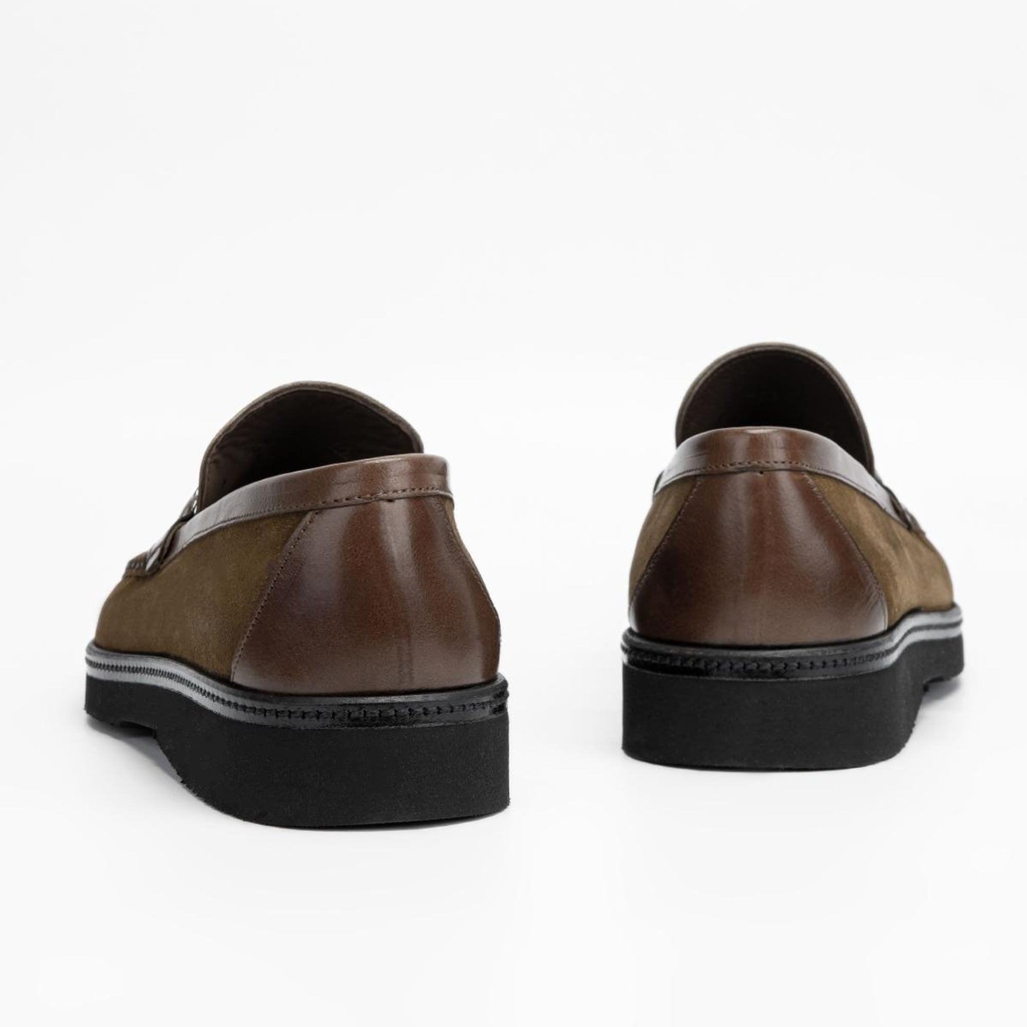 Valmenti Erkek Taba Süet Hakiki Deri Loafer Ayakkabı