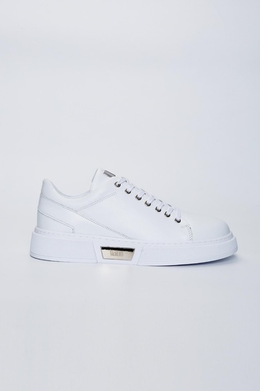 Valmenti Livio Erkek Beyaz Nappa Hakiki Deri Sneakers & Spor Ayakkabı