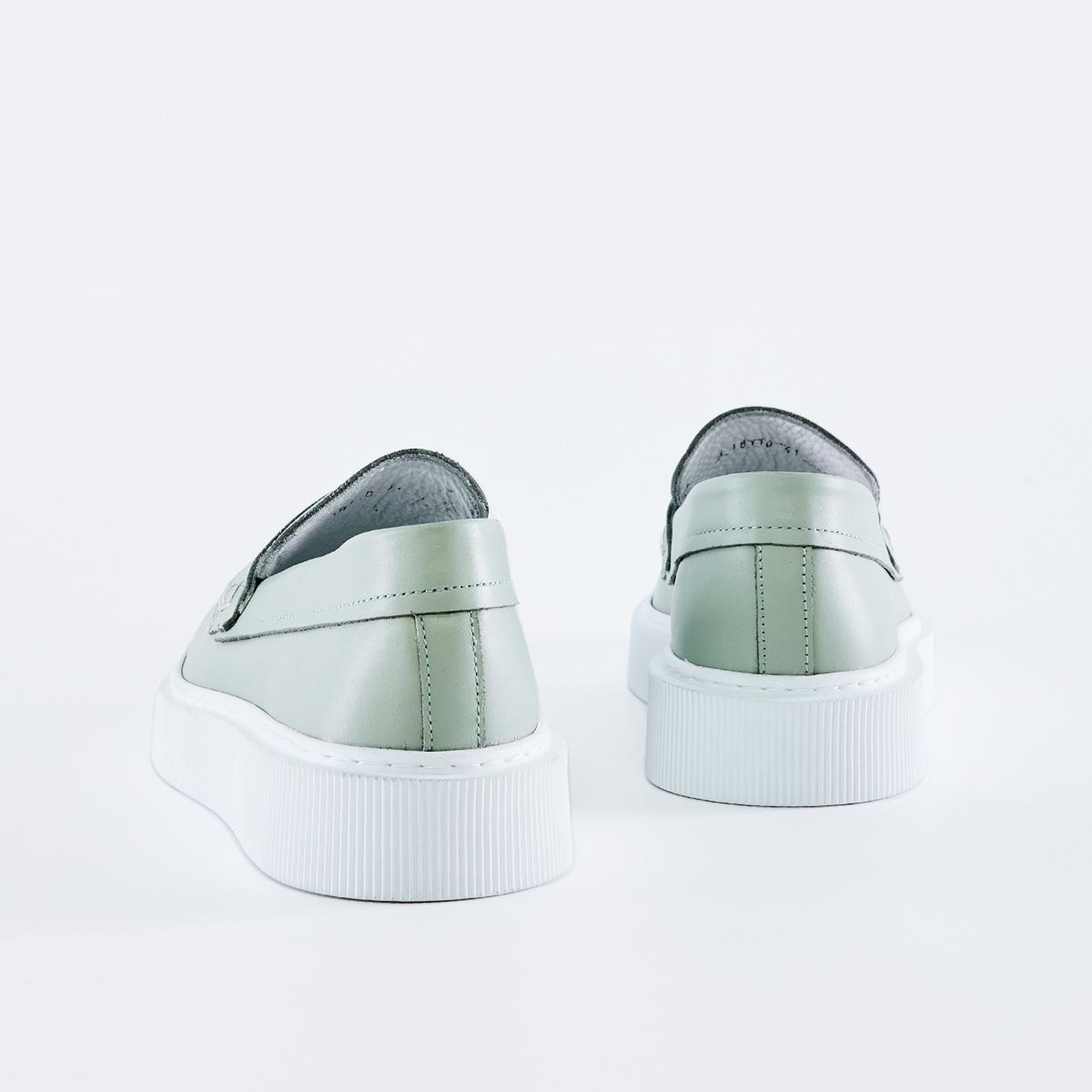 Valmenti Diego Erkek Yeşil Hakiki Deri Loafer Ayakkabı