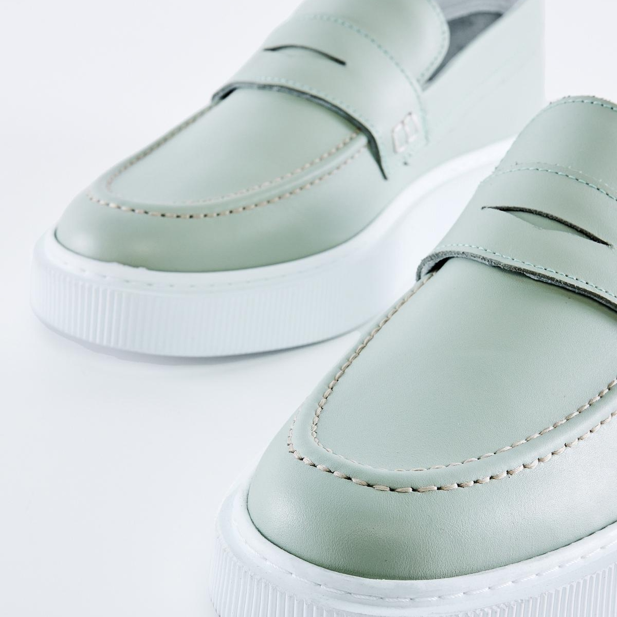 Valmenti Diego Erkek Yeşil Hakiki Deri Loafer Ayakkabı