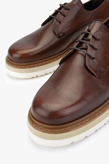  Valmenti Erkek Hakiki Deri Casual Ayakkabı