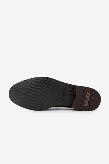  Valmenti Erkek Hakiki Deri Kahverengi Loafer Ayakkabı