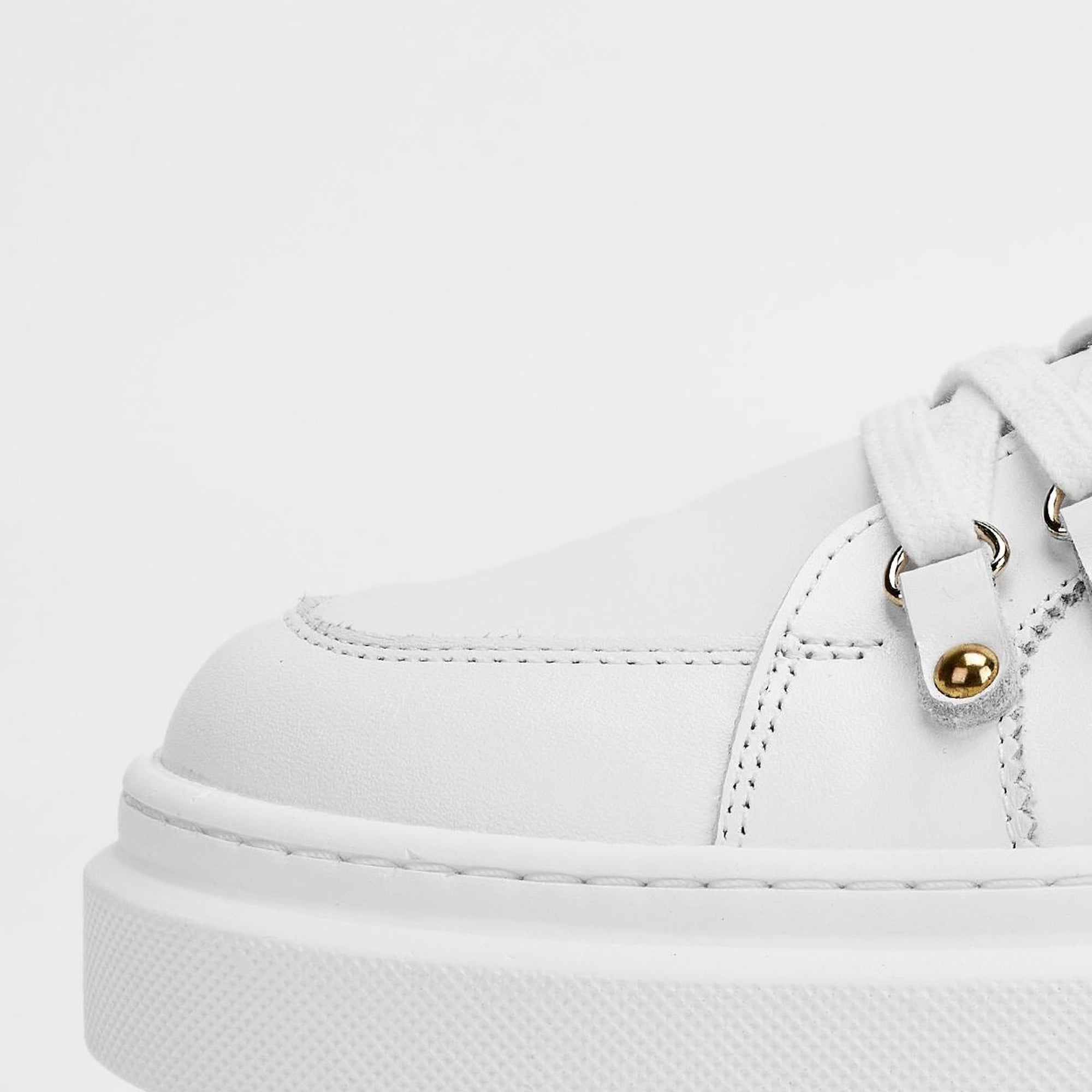 Valmenti Erkek Beyaz Hakiki Deri Sneakers & Spor Ayakkabı