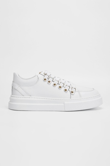  Valmenti Erkek Beyaz Hakiki Deri Sneakers & Spor Ayakkabı