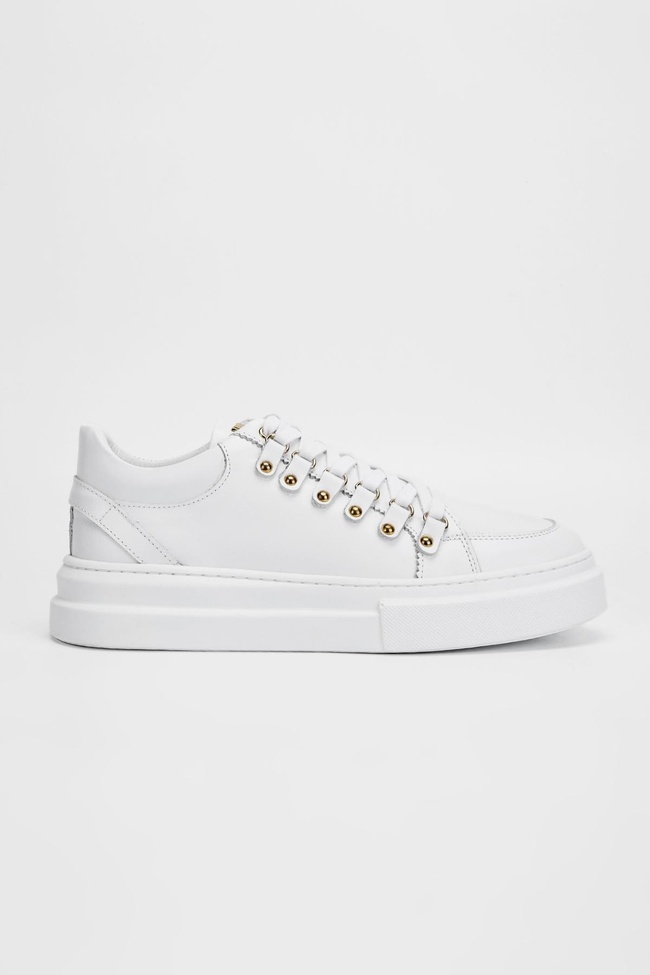  Valmenti Erkek Beyaz Hakiki Deri Sneakers & Spor Ayakkabı