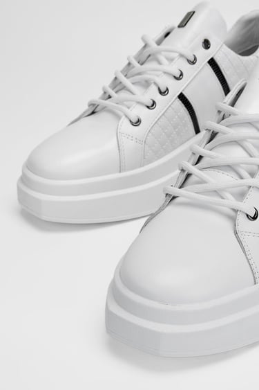  Valmenti Erkek Beyaz Hakiki Deri Sneakers & Spor Ayakkabı