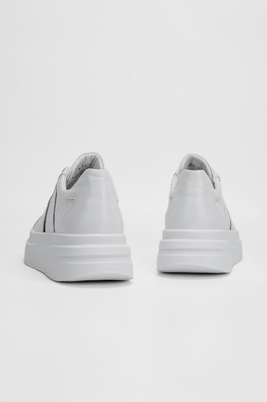  Valmenti Erkek Beyaz Hakiki Deri Sneakers & Spor Ayakkabı