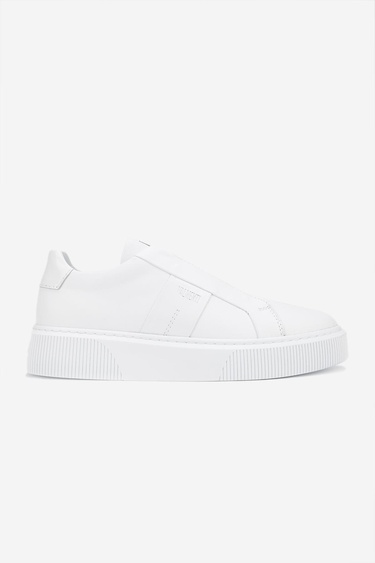  Valmenti Emma Erkek Beyaz Rugan Hakiki Deri Sneakers & Spor Ayakkabı