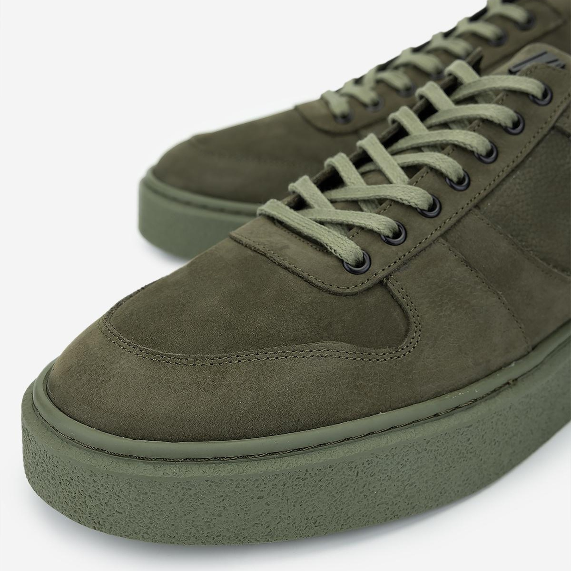 Valmenti Erkek Hakiki Deri Yeşil Sneakers & Spor Ayakkabı