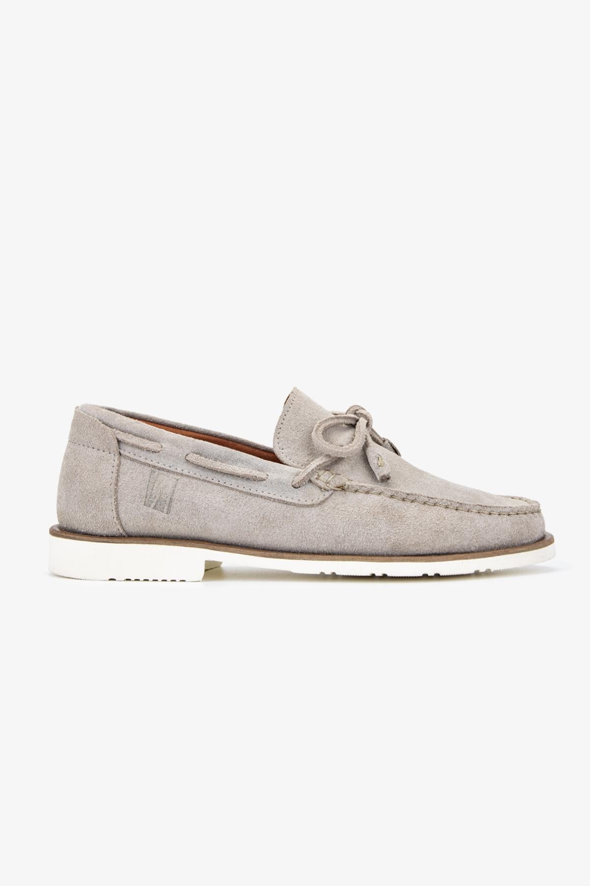  Valmenti Mais Erkek Bej Süet Hakiki Deri Loafer Ayakkabı