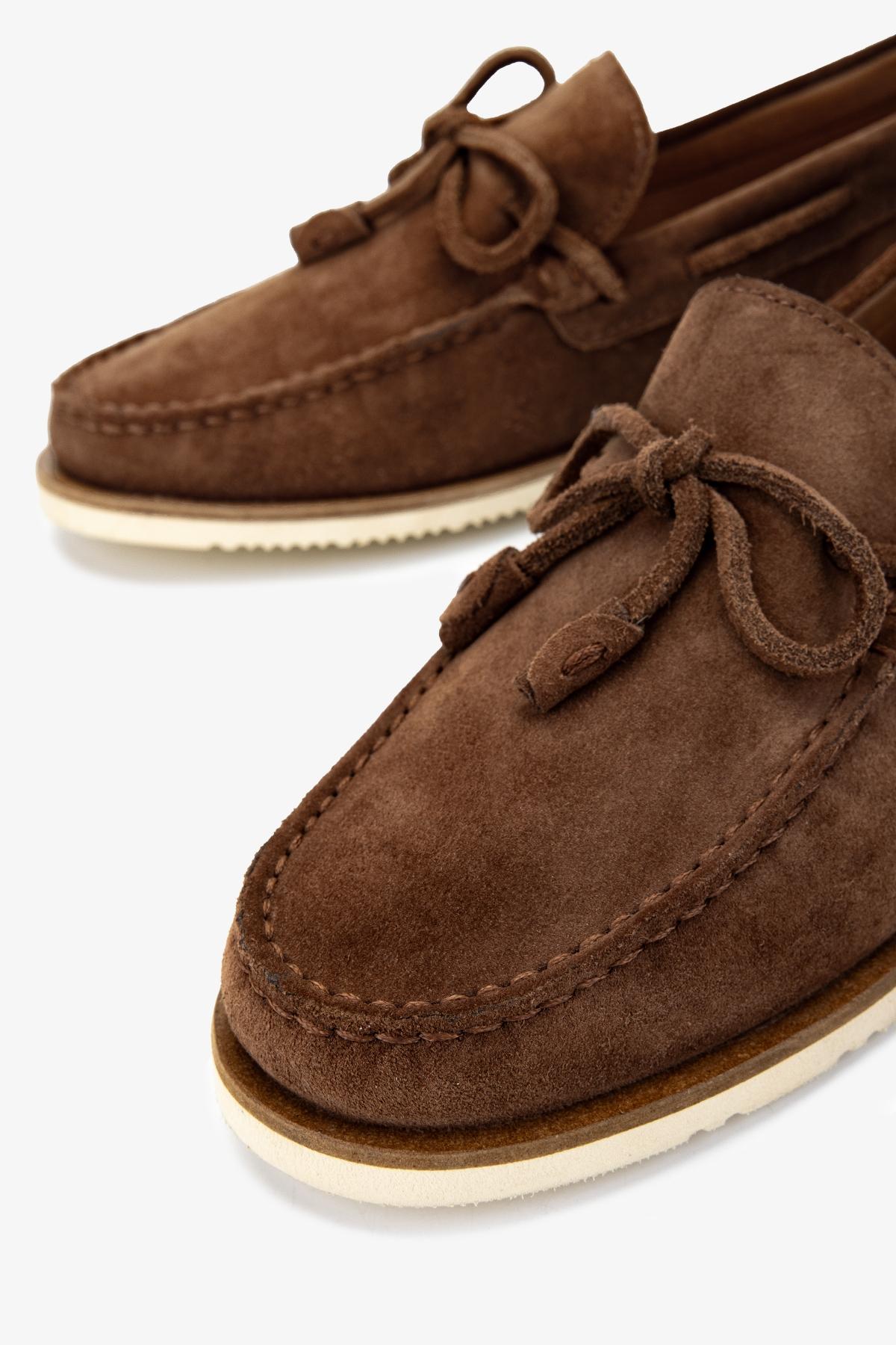 Valmenti Erkek Hakiki Deri Tarçın Loafer Ayakkabı