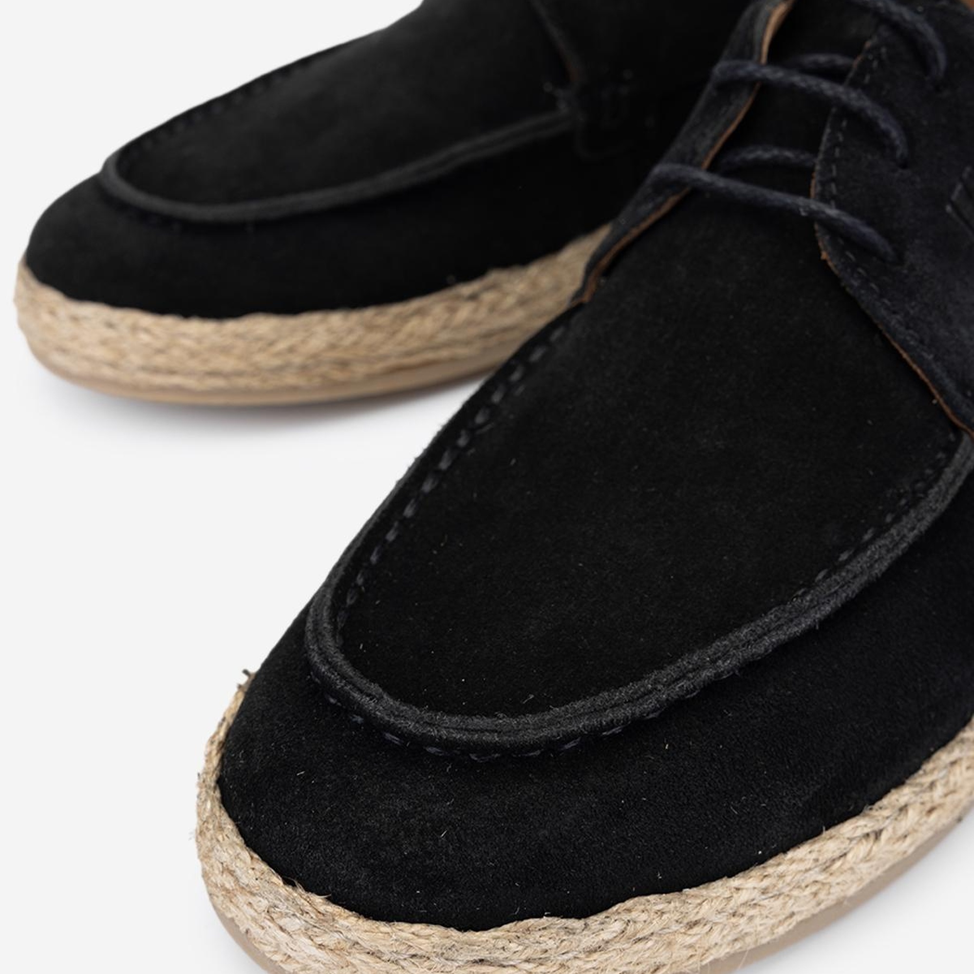 Valmenti Marita Erkek Siyah Süet Hakiki Deri Casual Ayakkabı