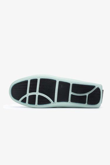  Valmenti Veronique Erkek Turkuaz Hakiki Deri Loafer Ayakkabı