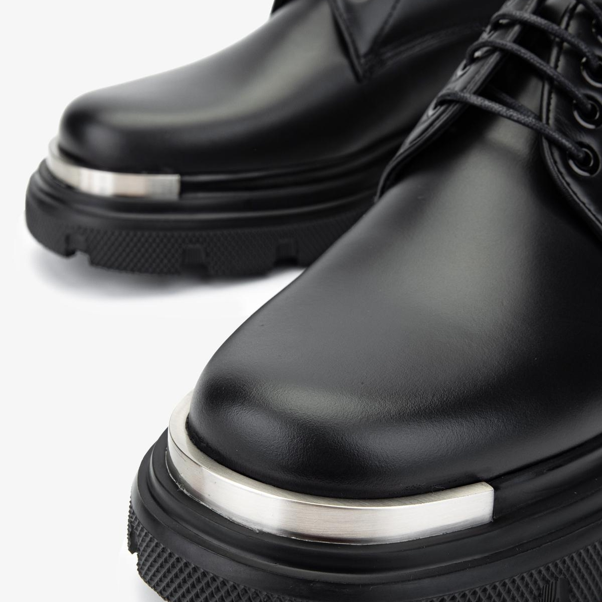 Valmenti Erkek Hakiki Deri Siyah Analin Casual Ayakkabı