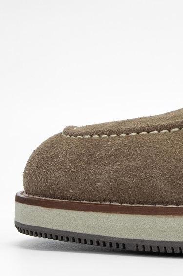  Valmenti Muradimo Erkek Bej Süet Hakiki Deri Loafer Ayakkabı