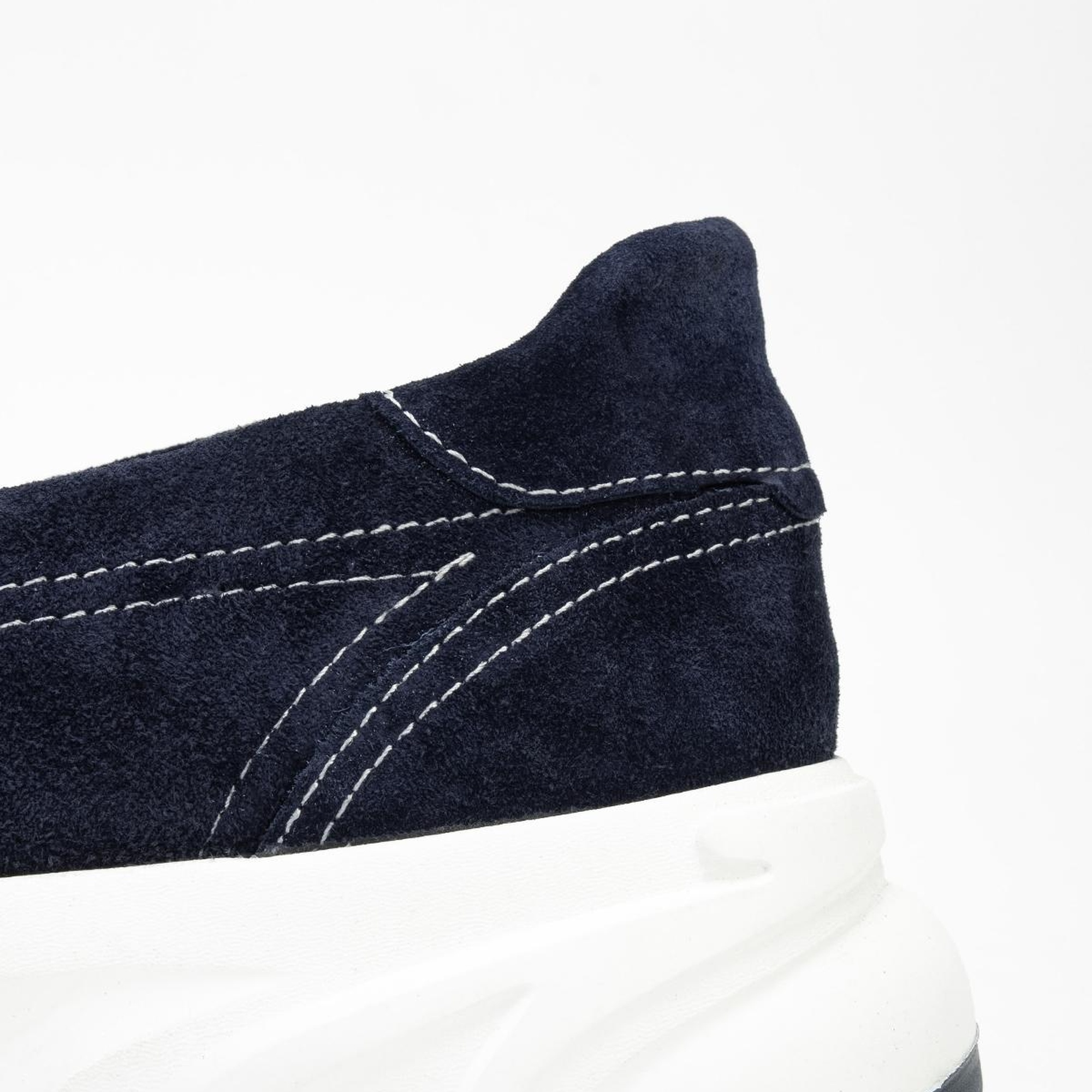 Valmenti Runo Erkek Lacivert Süet Hakiki Deri Loafer Ayakkabı