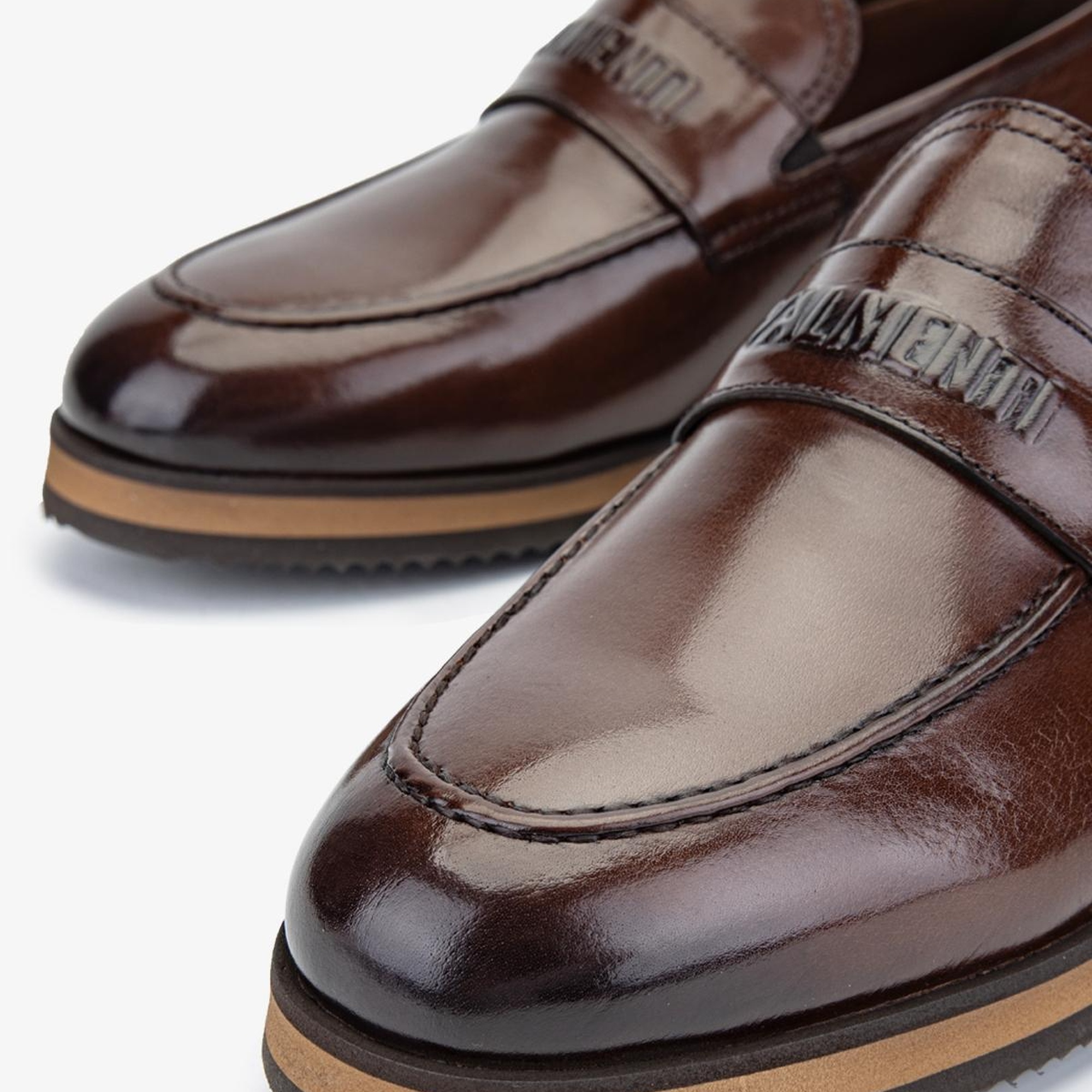 Valmenti Hasky Erkek Taba Hakiki Deri Loafer Ayakkabı