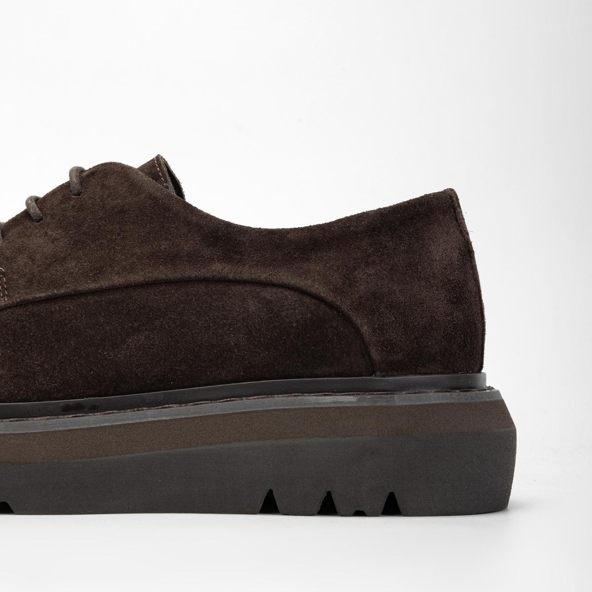 Valmenti Erkek Kahve süet Hakiki Deri Casual Ayakkabı