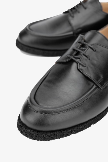  Valmenti Alanzo Kadın Siyah Hakiki Deri Casual Ayakkabı