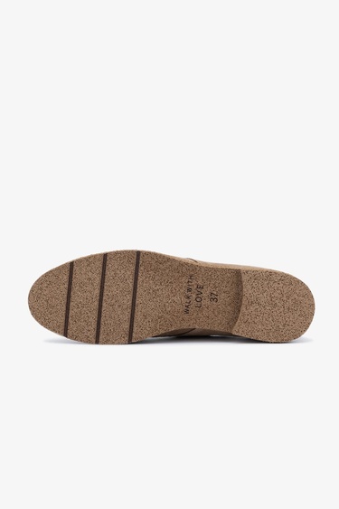  Valmenti Alanzo Kadın Taba Süet Hakiki Deri Casual Ayakkabı