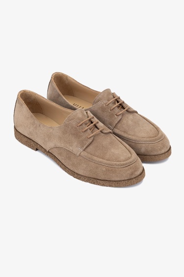  Valmenti Alanzo Kadın Taba Süet Hakiki Deri Casual Ayakkabı