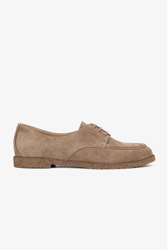  Valmenti Alanzo Kadın Taba Süet Hakiki Deri Casual Ayakkabı