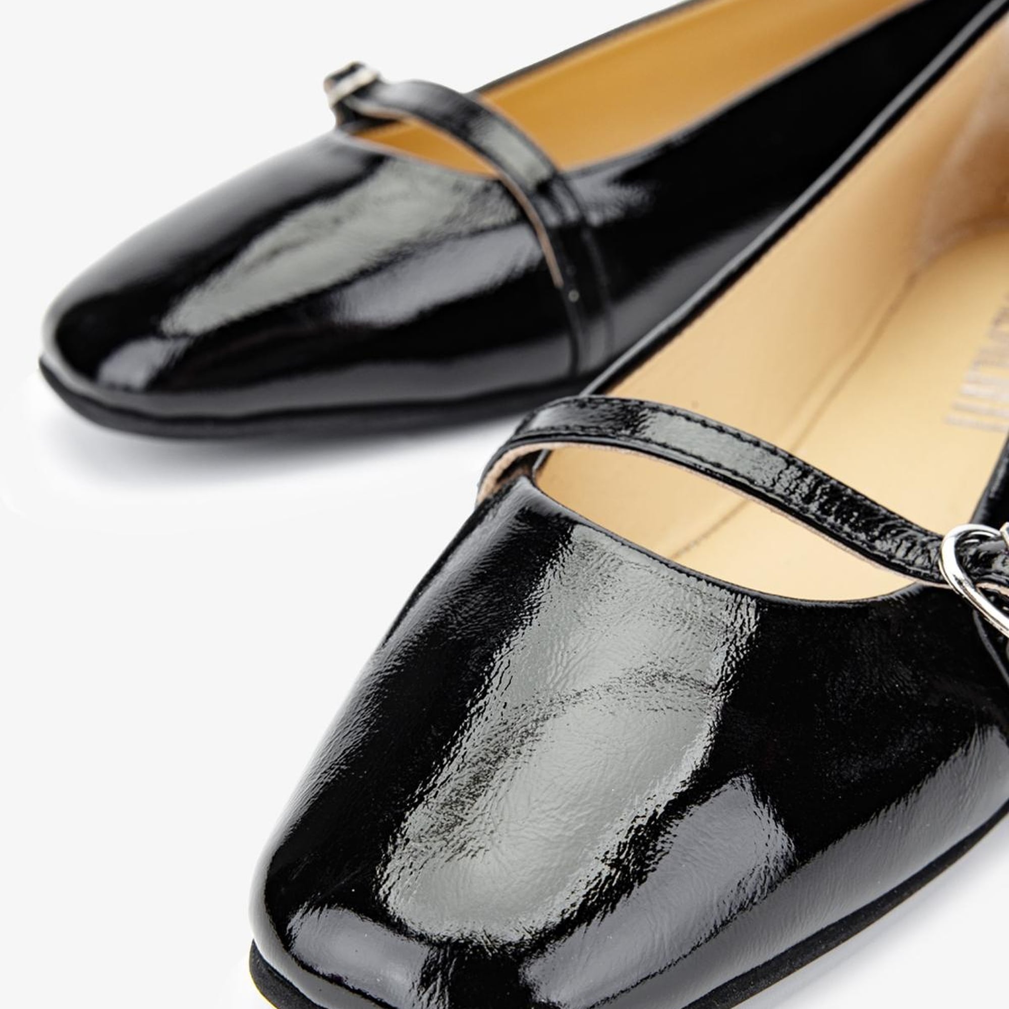 Valmenti Shine Kadın SIYAH KRSK RGN Hakiki Deri Babet