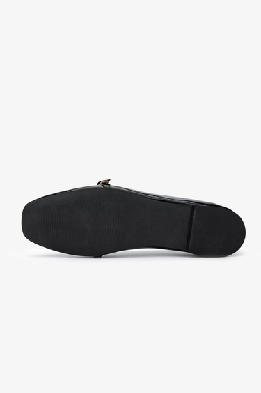  Valmenti Shine Kadın SIYAH KRSK RGN Hakiki Deri Babet