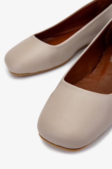  Valmenti Liza Kadın Vizon Hakiki Deri Babet