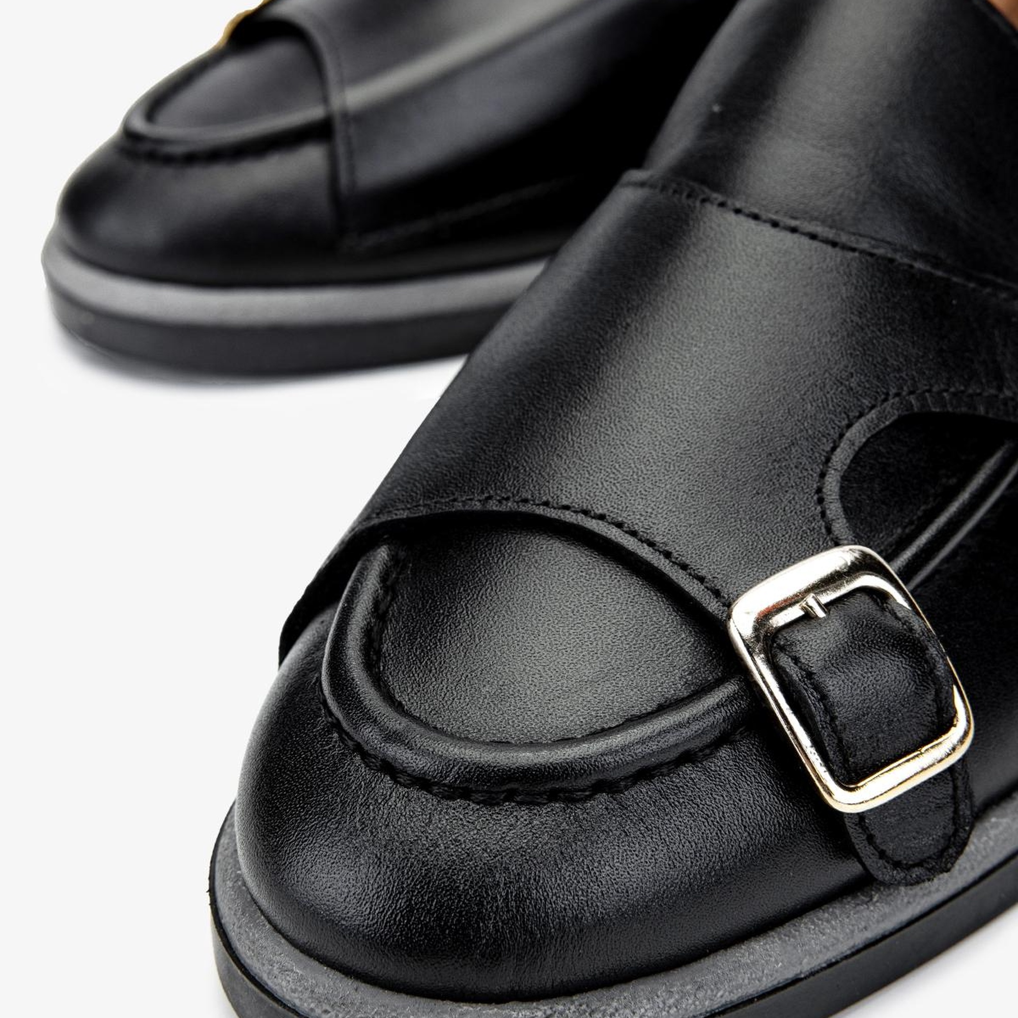 Valmenti Kadın Hakiki Deri Siyah Deri Casual Ayakkabı