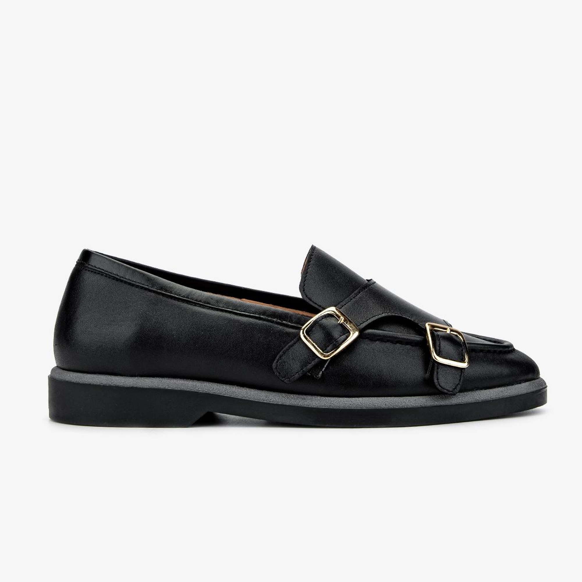 Valmenti Kadın Hakiki Deri Siyah Deri Casual Ayakkabı