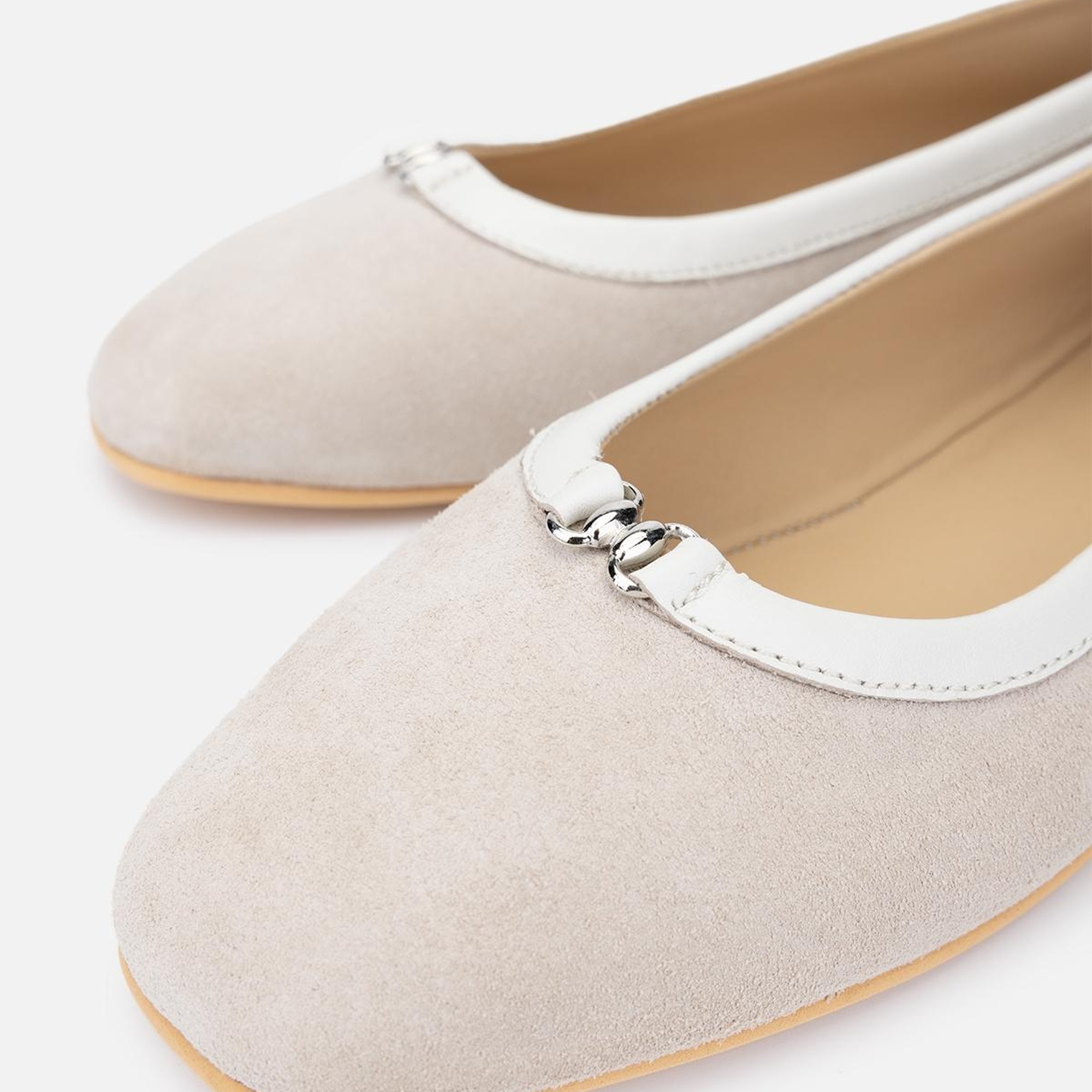 Valmenti Zayn Kadın Taş Süet Hakiki Deri Babet