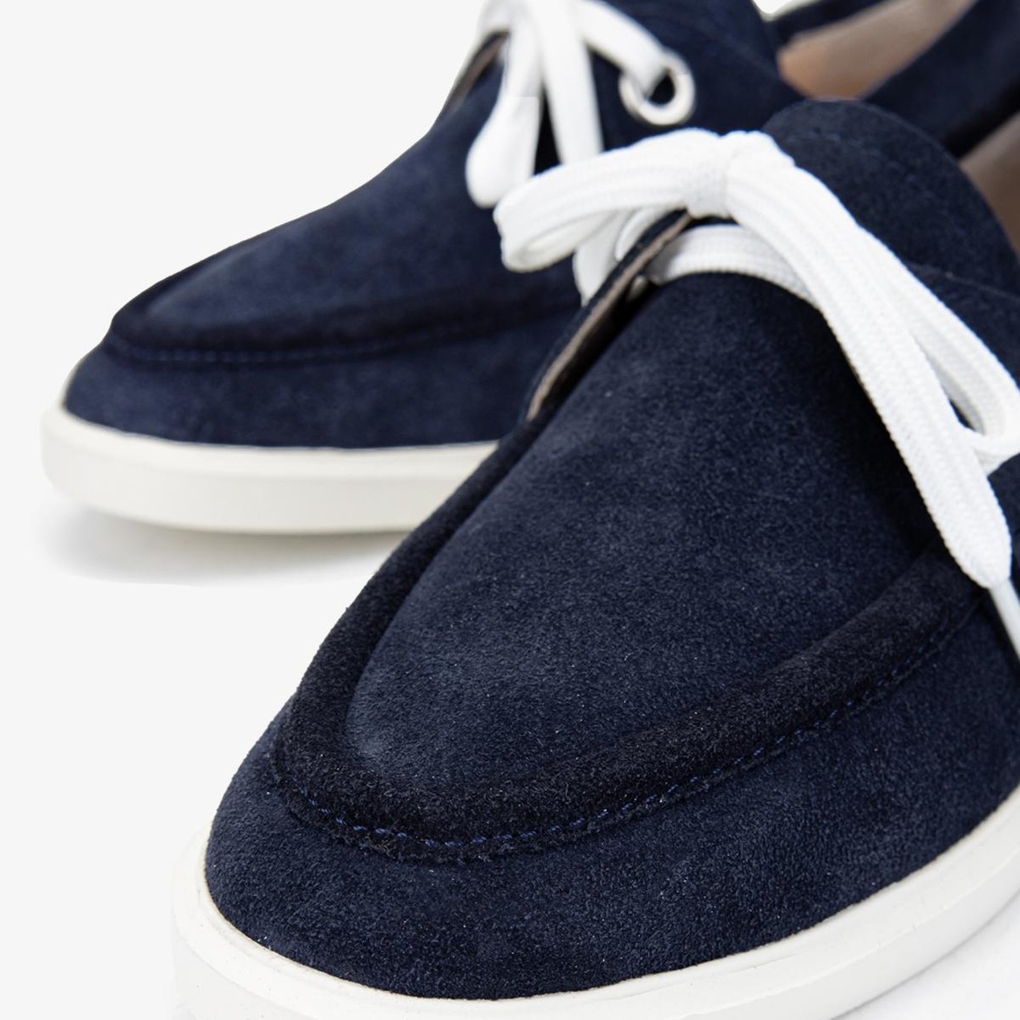 Valmenti Gireldo Kadın Lacivert Süet Hakiki Deri Casual Ayakkabı