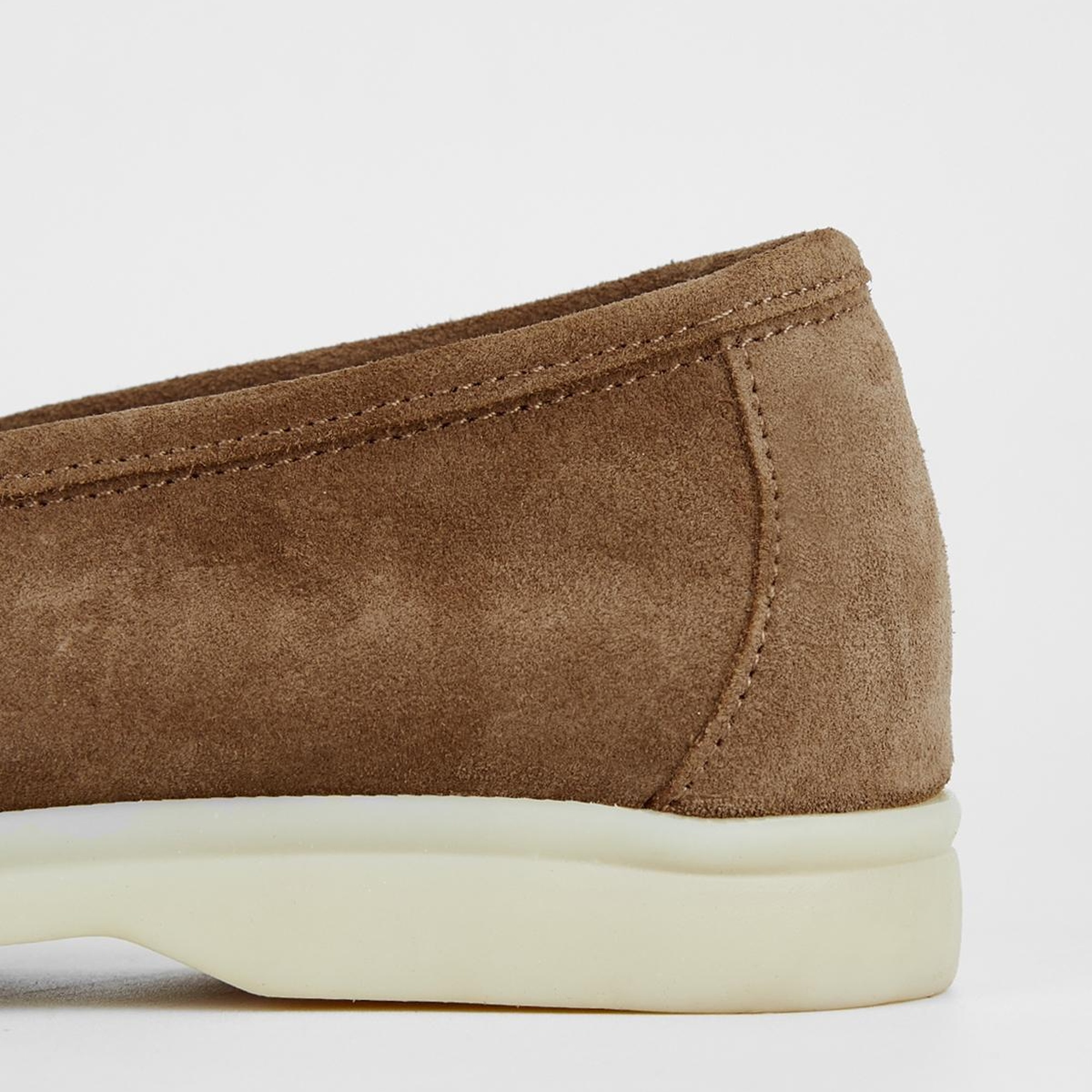 Valmenti Bruna Kadın Tütün Süet Hakiki Deri Loafer Ayakkabı