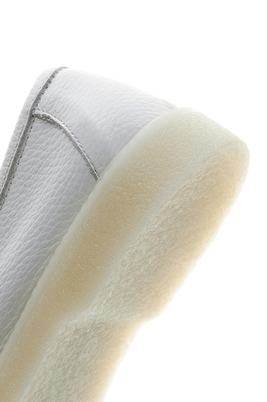  Valmenti Aline Kadın Beyaz Floter Hakiki Deri Loafer Ayakkabı