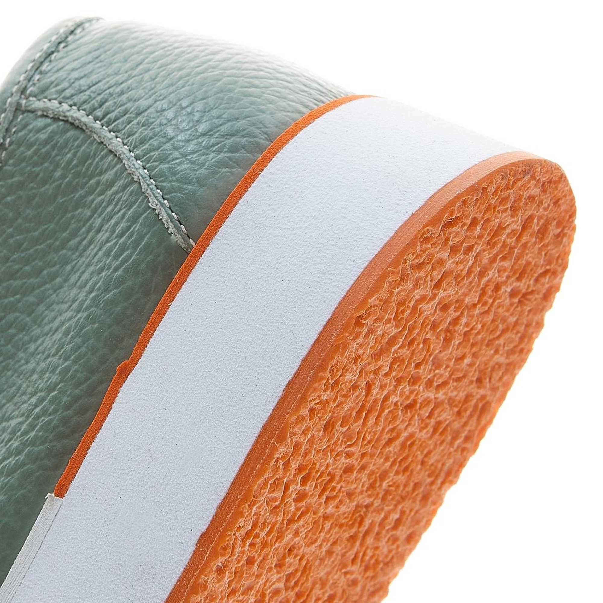 Valmenti Olympe Kadın Yeşil Hakiki Deri Loafer Ayakkabı