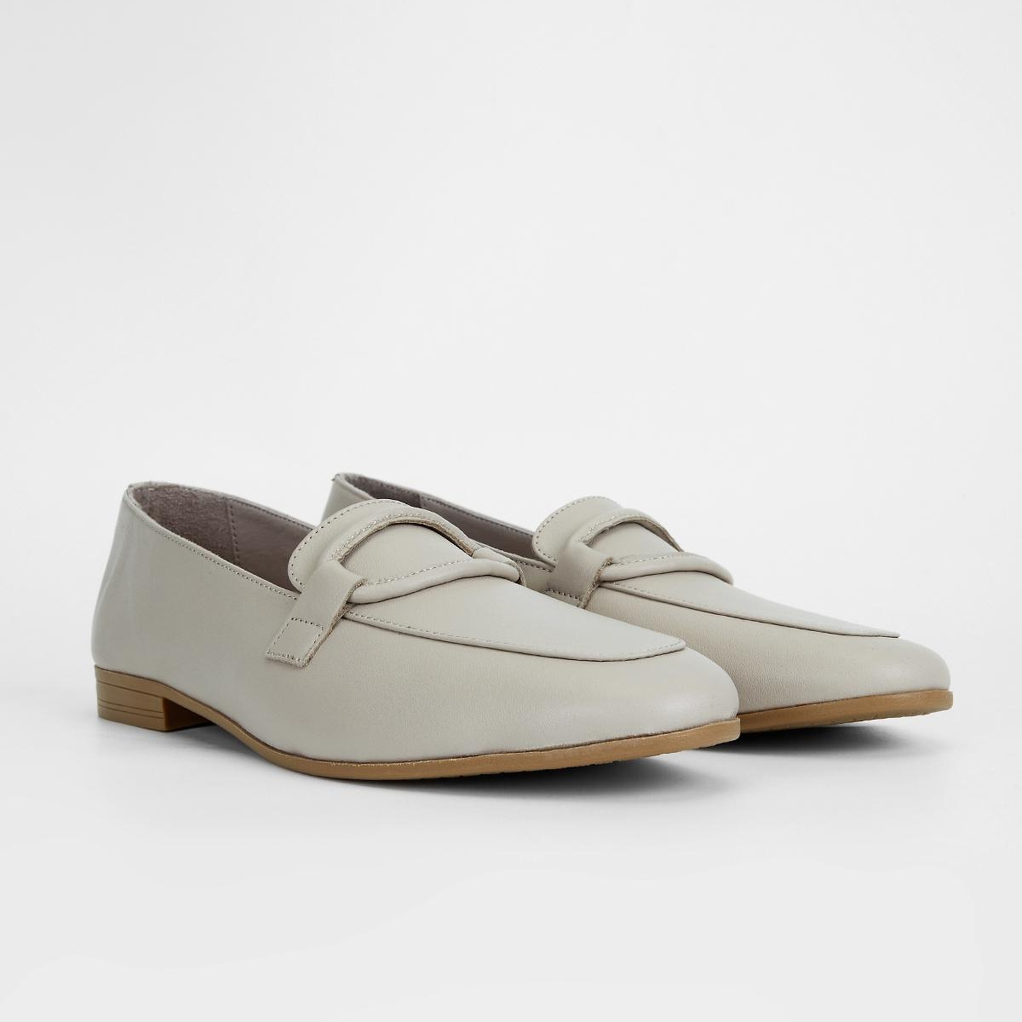 Valmenti Simax Kadın Taş dr Hakiki Deri Loafer Ayakkabı