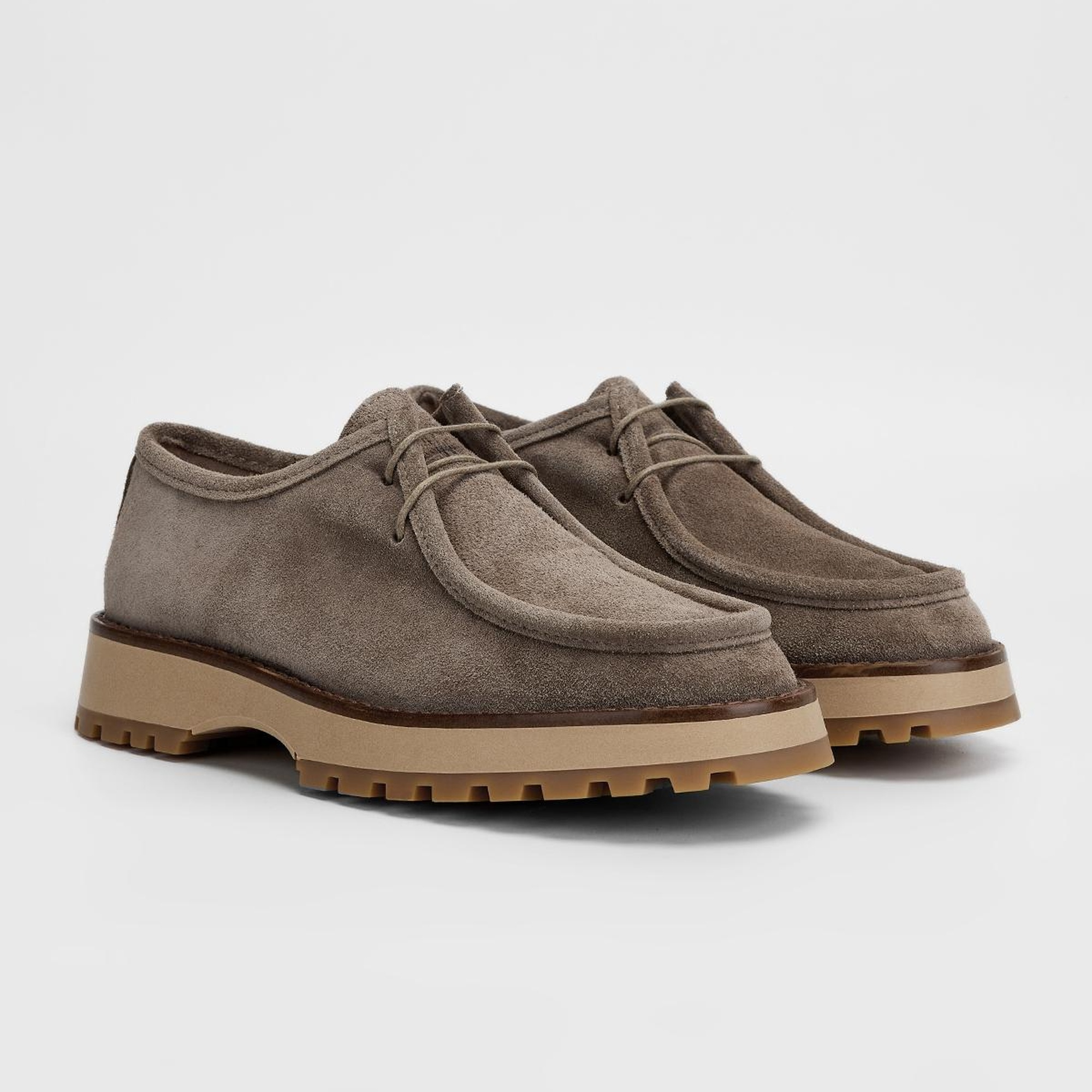 Valmenti Kadın Vizon Süet Hakiki Deri Casual Ayakkabı