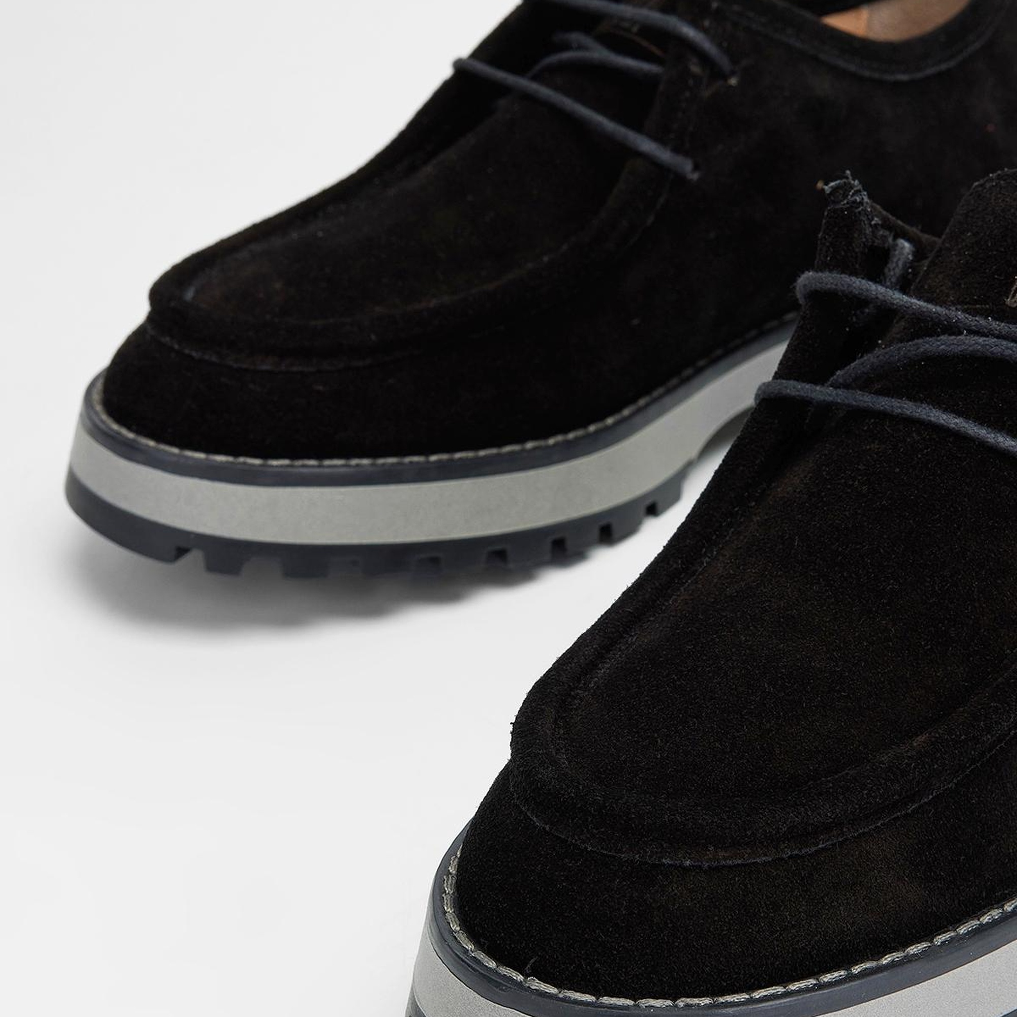 Valmenti Kadın Siyah Süet Hakiki Deri Casual Ayakkabı