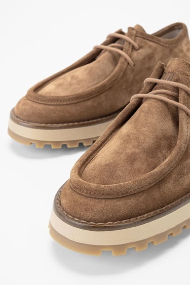  Valmenti Kadın Taba Süet Hakiki Deri Casual Ayakkabı